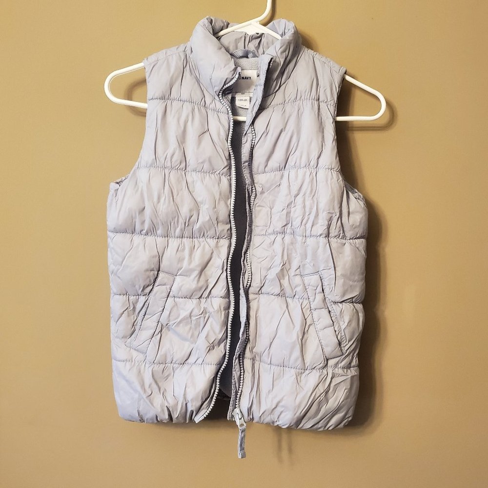 Old NAVY kids Vest Size L(10-12) Light Grey